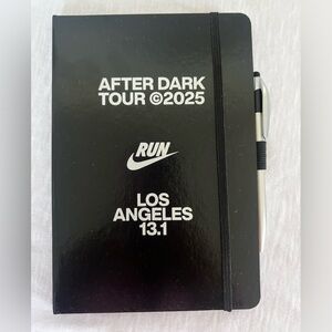 Nike Black Notebook with Pen
